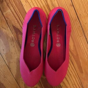 Rothy's Vibrant Pink Loafers
